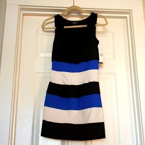 Dress (Size Small) Blue/White/Black